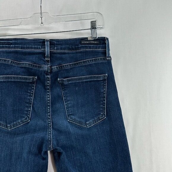 Citizens of Humanity Jeans Womens Size 27 Rocket High Rise Skinny Stretch Blue - Picture 7 of 10